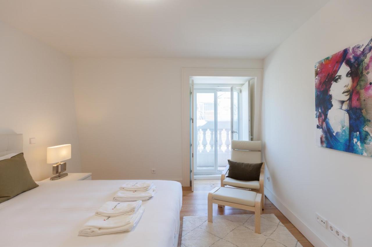 Flh Praca Comercio Artistic Flat With Balcony Lizbona Zewnętrze zdjęcie